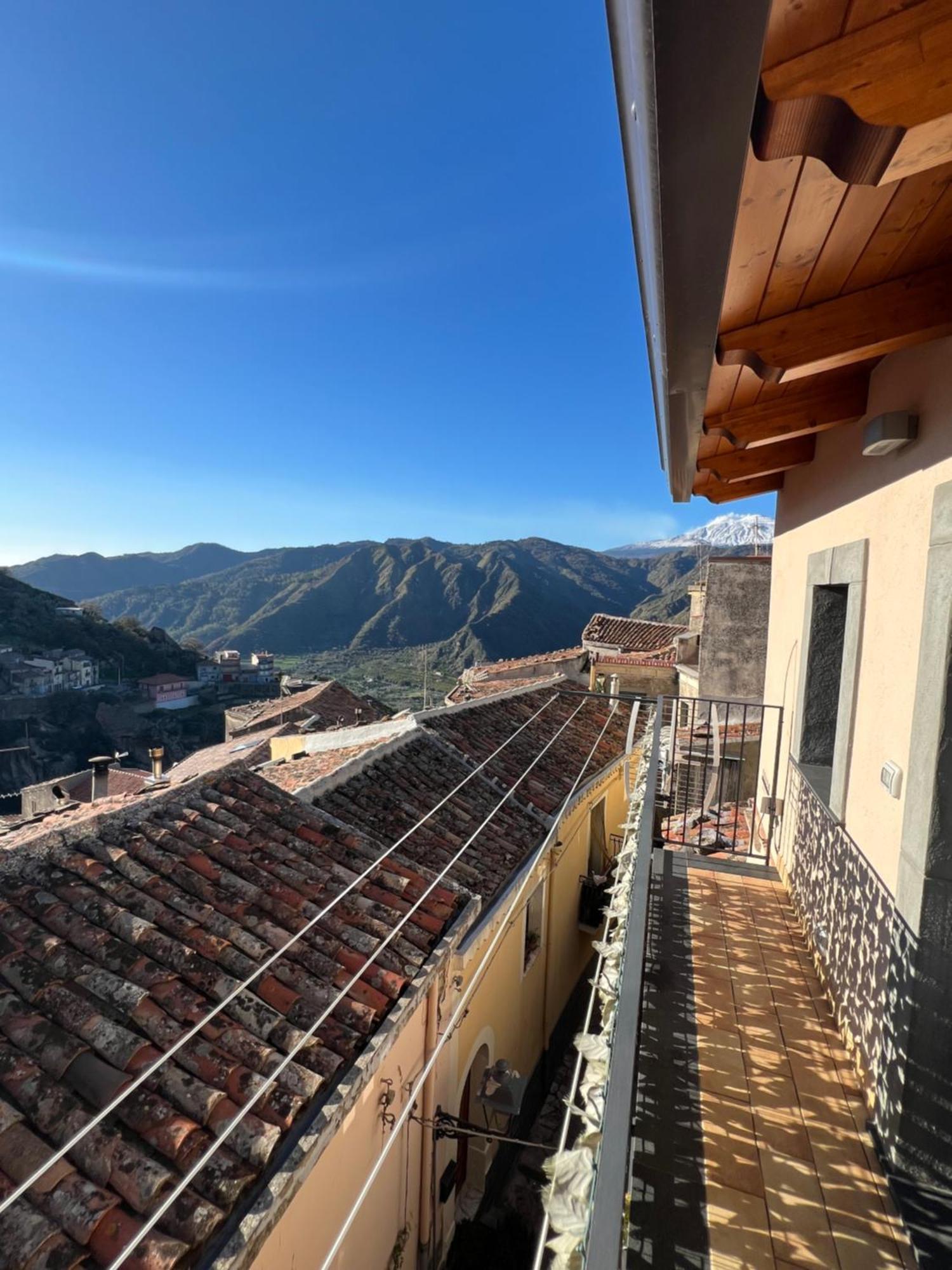 Casa Belvedere Motta Camastra Gole Alcantara Exterior foto